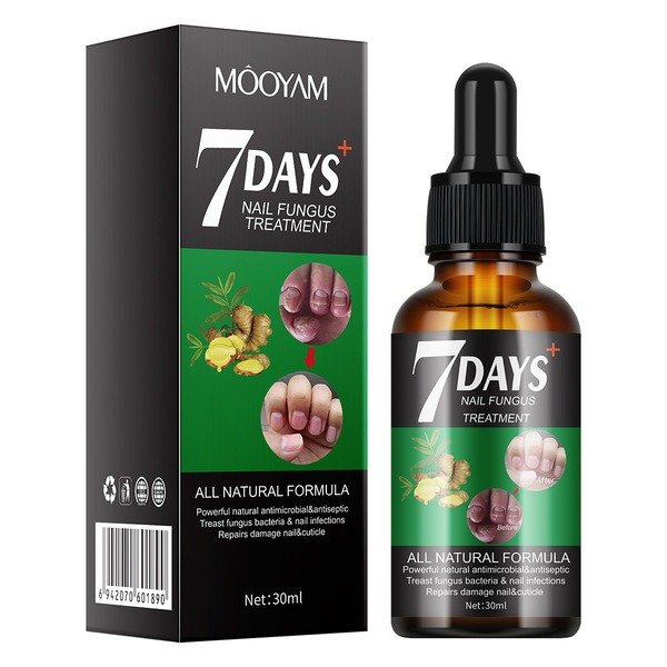 Strong Effective 7 Days Nails Fungus Treatment Serum Solution Repair Nourishing Damage Nail Natural Herbal Nails Oil Serum